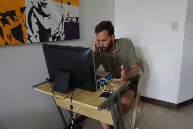 Nómada Digital en Cartagena, Colombia.